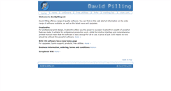 Desktop Screenshot of davidpilling.com