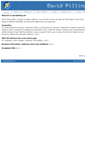 Mobile Screenshot of davidpilling.com